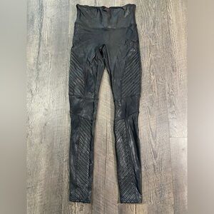 SPANX Moto Faux Leather Leggings